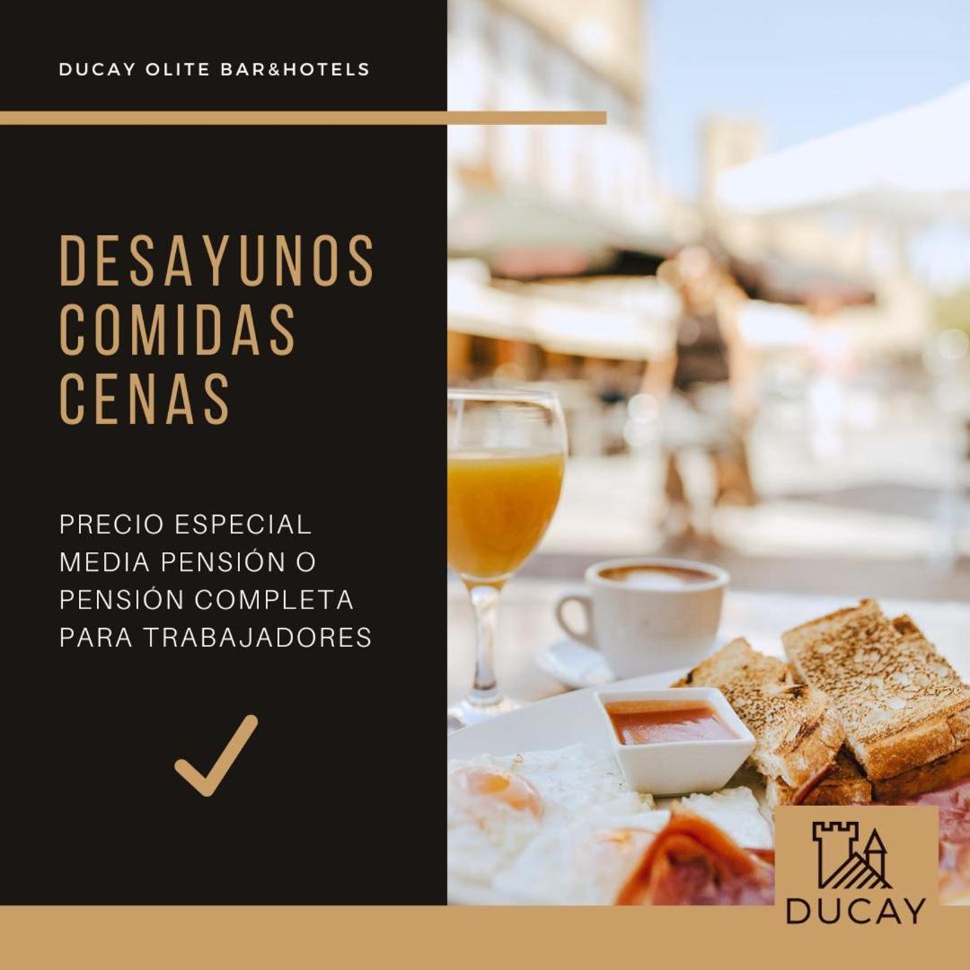 Hotel&Bar Ducay Olite Exterior photo